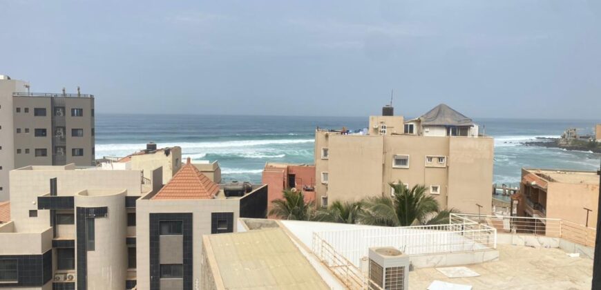 Studio Vue Sur Mer à Louer à Dakar aux Virage